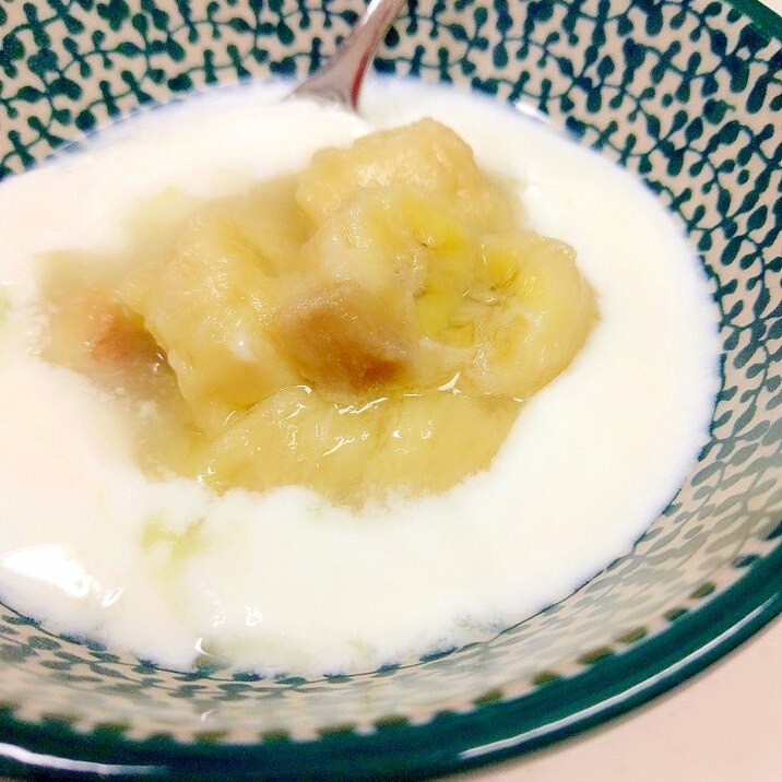 あったか腸活 ホットヨーグルトwithバナナ レシピ 作り方 By Acchan66 楽天レシピ あったか腸活 ホットヨーグルトwithバナナ レシピ 作り方 By Acchan66 楽天レシピ